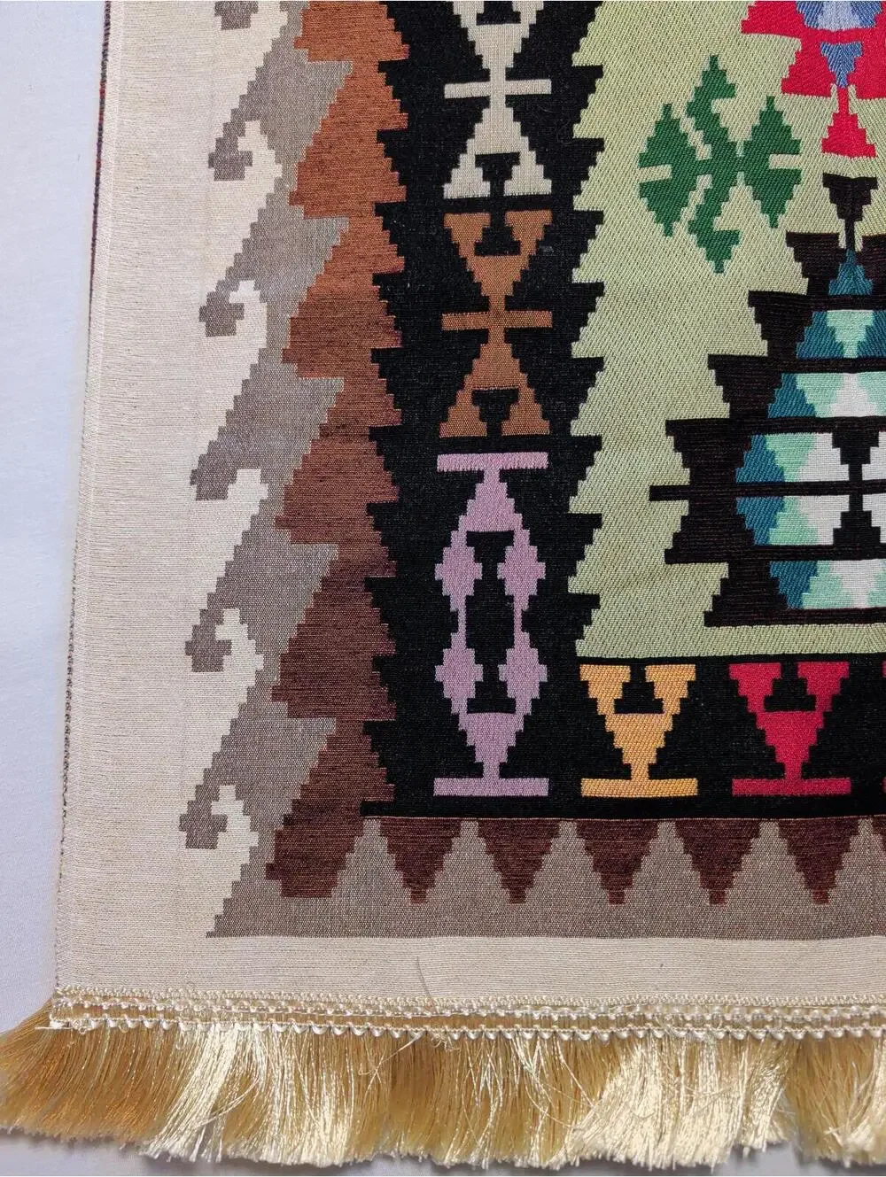 Vintage Kilim Rug Wall Hanging 48x27